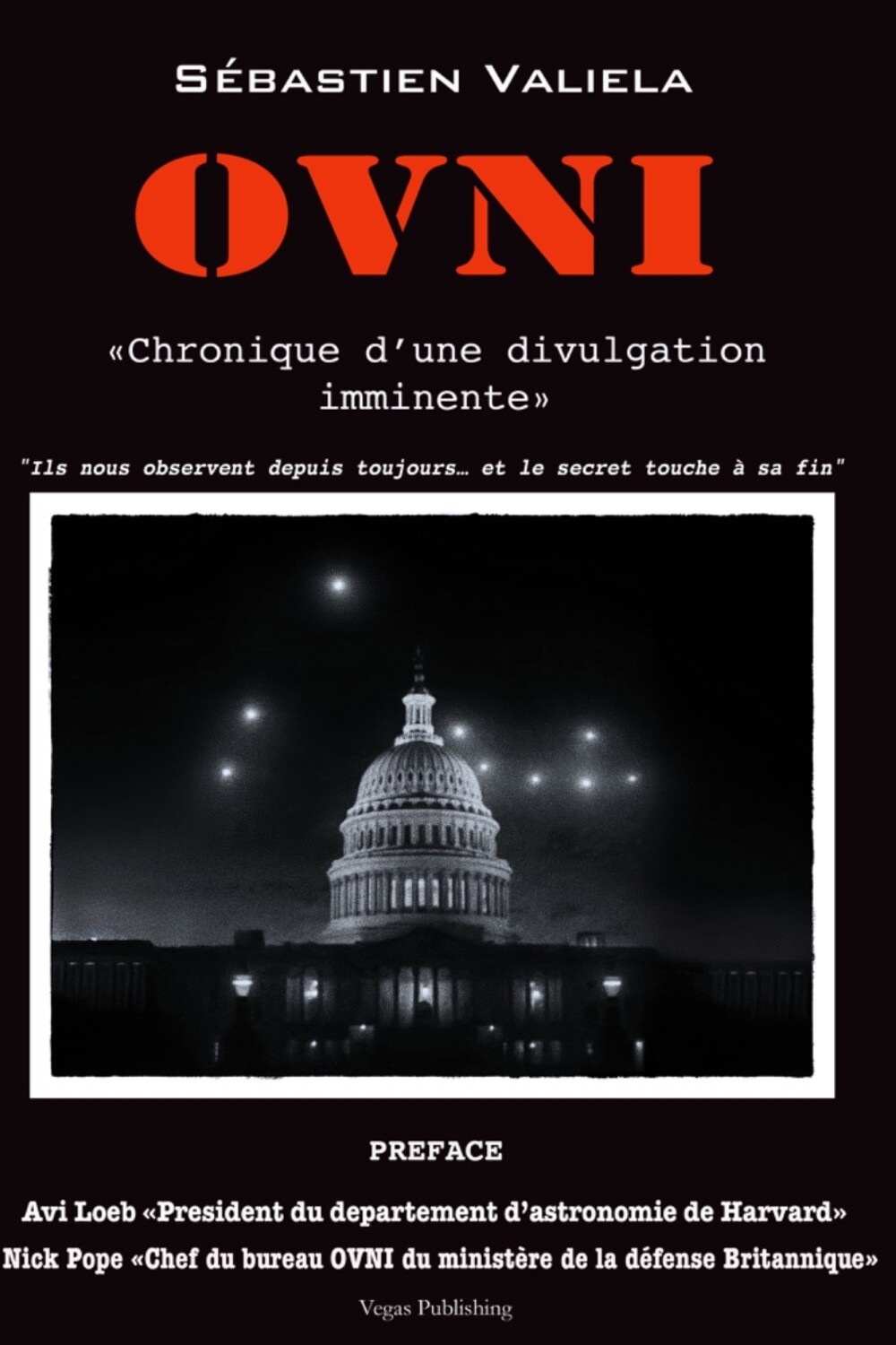 Couverture du livre OVNI — Chronique d’une divulgation imminente